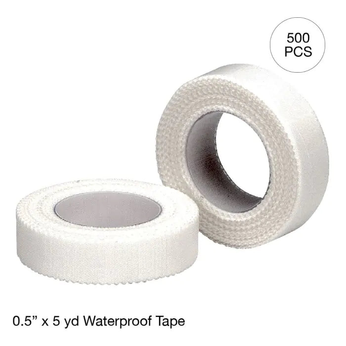 Kemp USA-Waterproof First Aid Tape 0.5" x 5 yd Case of 500-MedTech-1